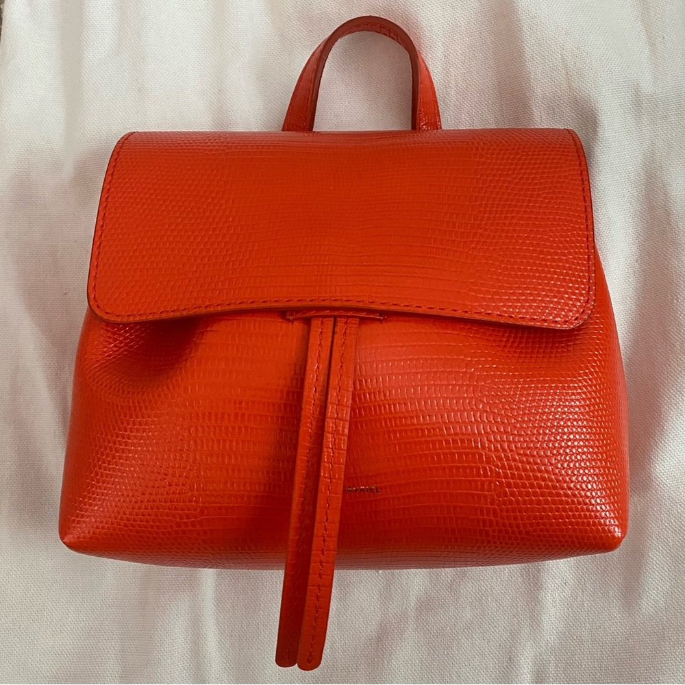 Mansur Gavriel
Mini Soft Lady Bag Snake Embossed Leather Crossbody